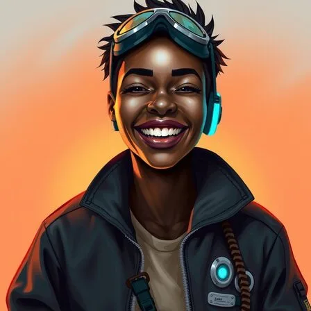 Portrait of Blink Adebayo